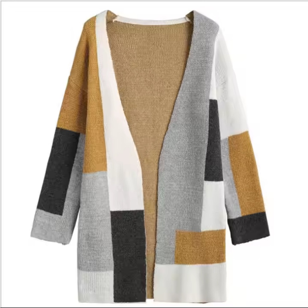 Colorblock Cardigan